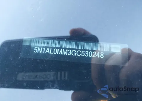 2016 Infiniti Qx60 from USA, damaged, VIN 5N1AL0MM3GC530248